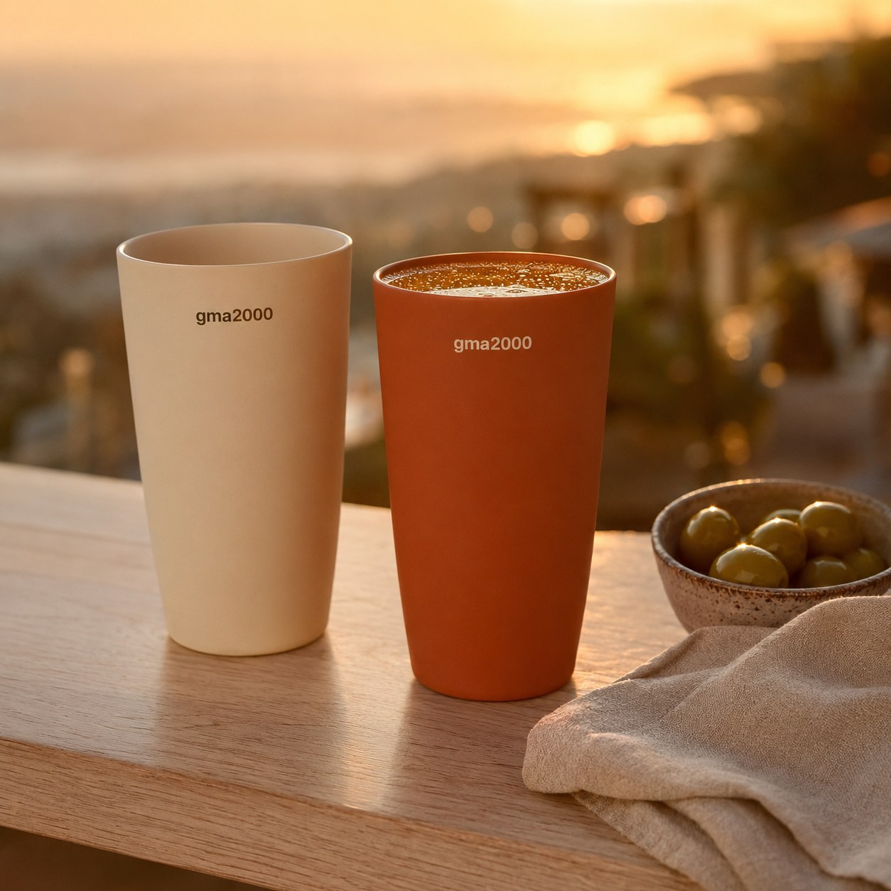 Render of a custom reusable cup